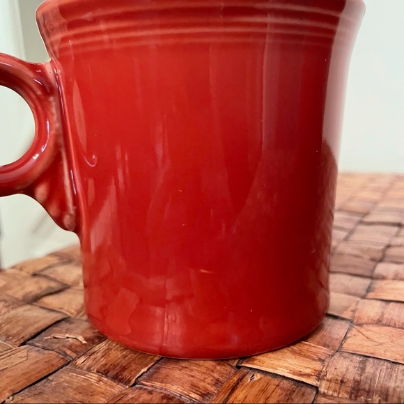 Fiesta Set of 2 Burnt Orange Mugs - Picture 4 of 5